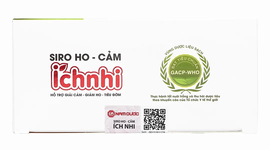 Siro Ho Cảm Ích Nhi hộp 30 gói 6