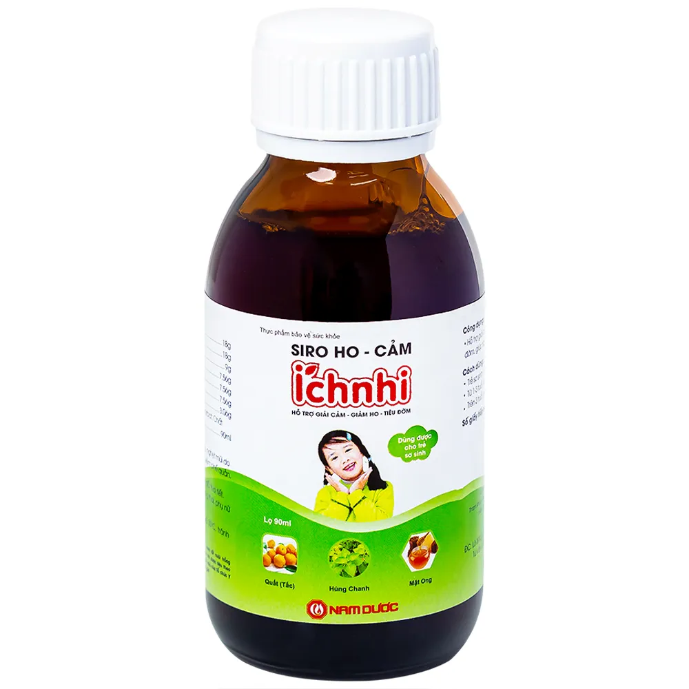 SIRO HO CẢM ÍCH NHI NAM DƯỢC 90ML 6