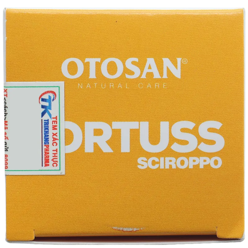 Siro ho Otosan ForTuss làm dịu cổ họng, giảm các triệu chứng ho chai 180g 8