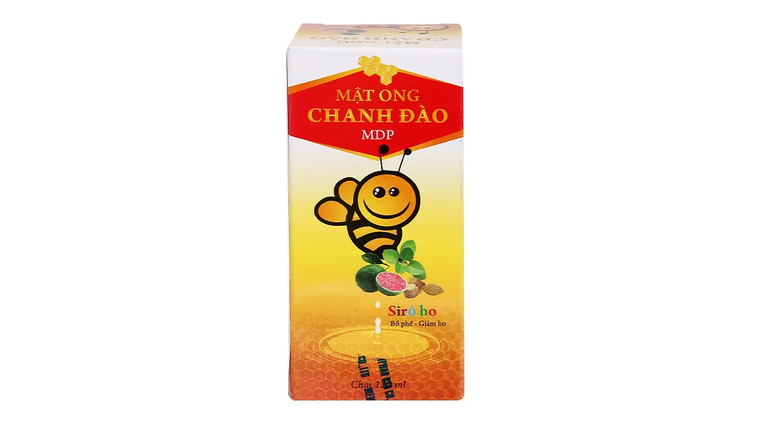 Thực phẩm bảo vệ sức khỏe Mật Ong Chanh Đào MDP (120ml) 3