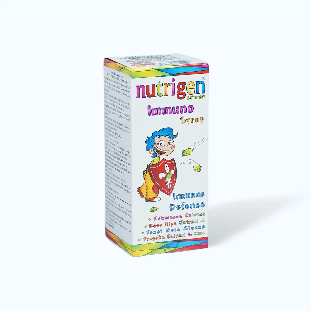 Siro Nutrigen Naturale Immuno hỗ trợ tăng đề kháng cho trẻ (Chai 150ml) 3