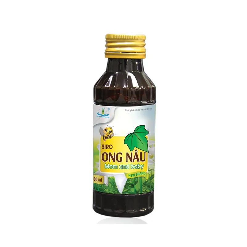 Siro Ong Nâu hỗ trợ giảm ho, bổ phổi (Chai 100ml) 2