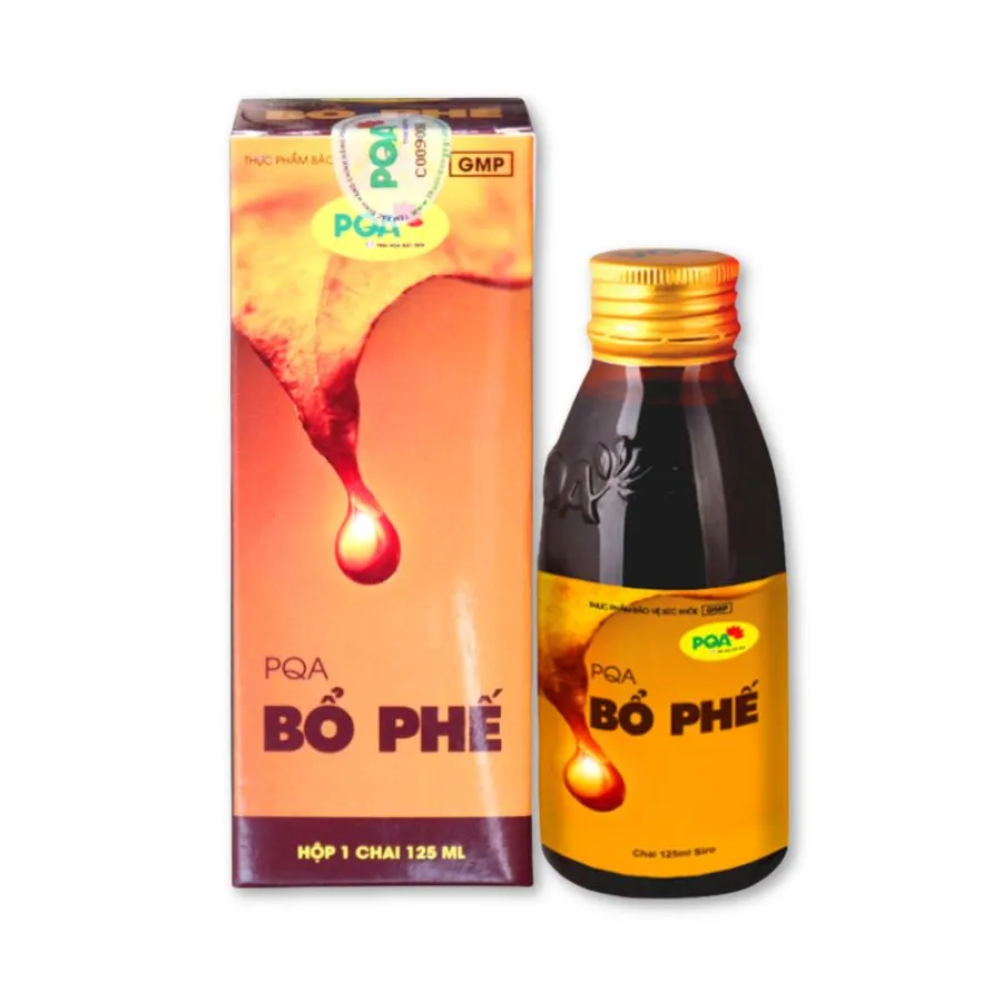 Siro PQA bổ phế, hỗ trợ giảm đờm, giảm ho, đau rát họng (125ml) 2