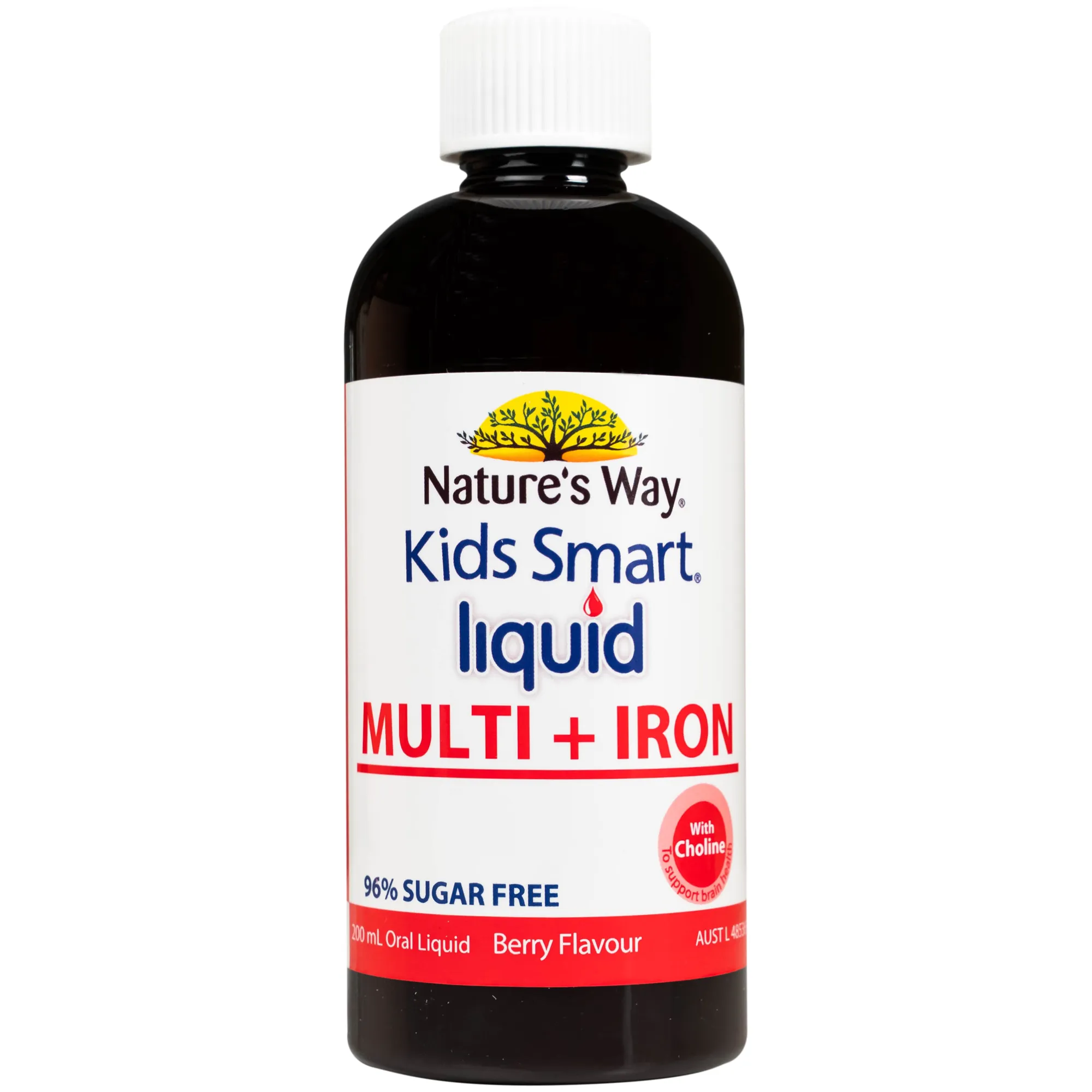 SIRO TĂNG SỨC ĐỀ KHÁNG KIDS SMART LIQUID MULTI + IRON NATURE'S WAY 200ML 11