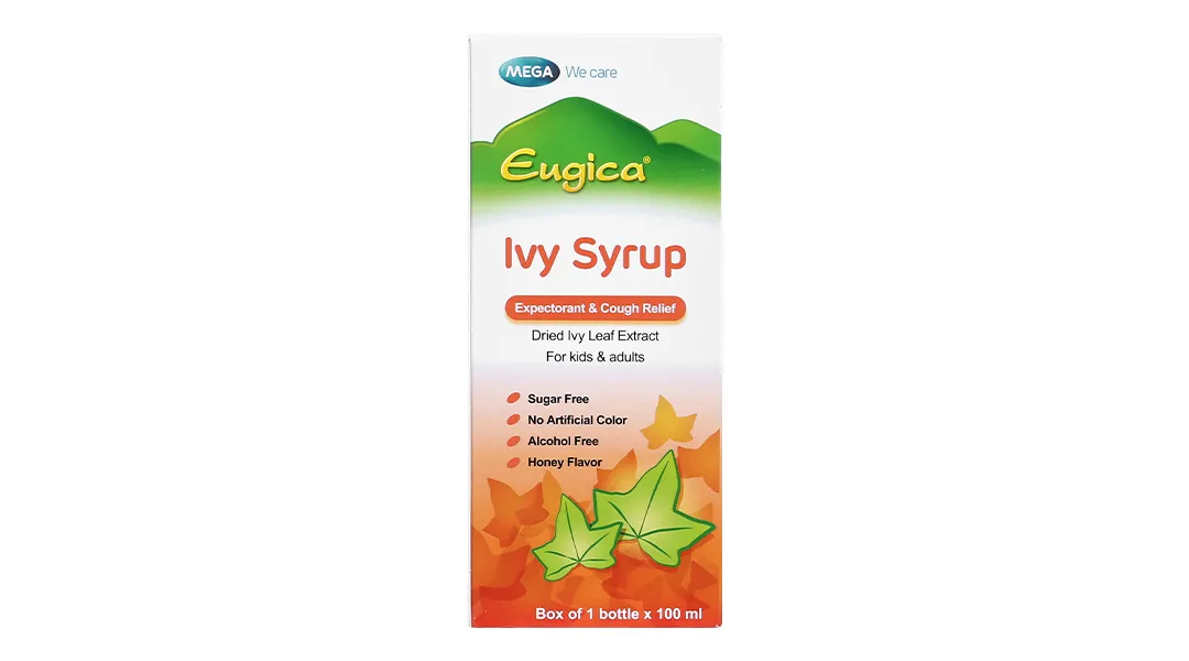 Siro thảo dược Eugica Ivy Syrup chai 100ml 3