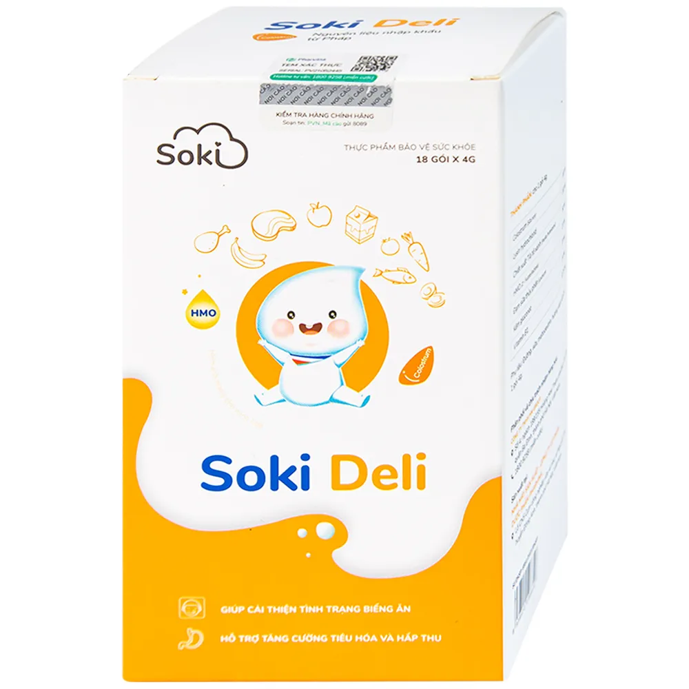 SOKI DELI GIÚP ĂN NGON 18 GÓI X 4G