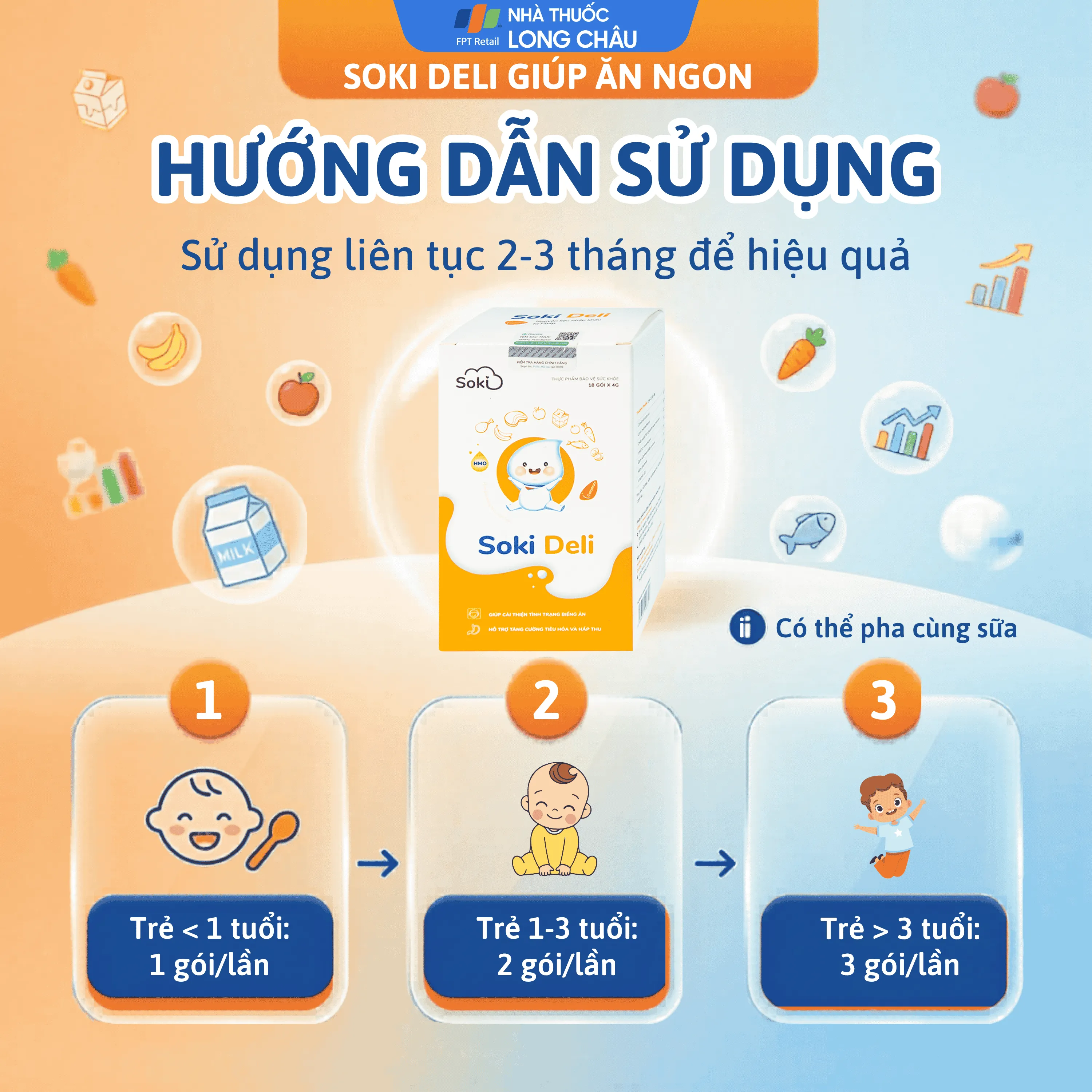 SOKI DELI GIÚP ĂN NGON 18 GÓI X 4G 5