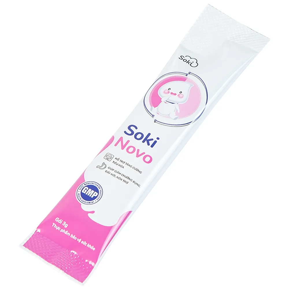 SOKI NOVO GIẢM NÔN TRỚ 18 GÓI X 3G 6