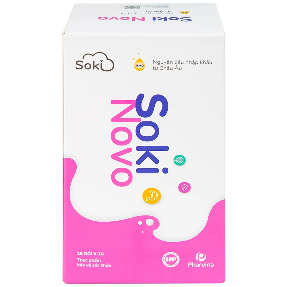 SOKI NOVO GIẢM NÔN TRỚ 18 GÓI X 3G 10