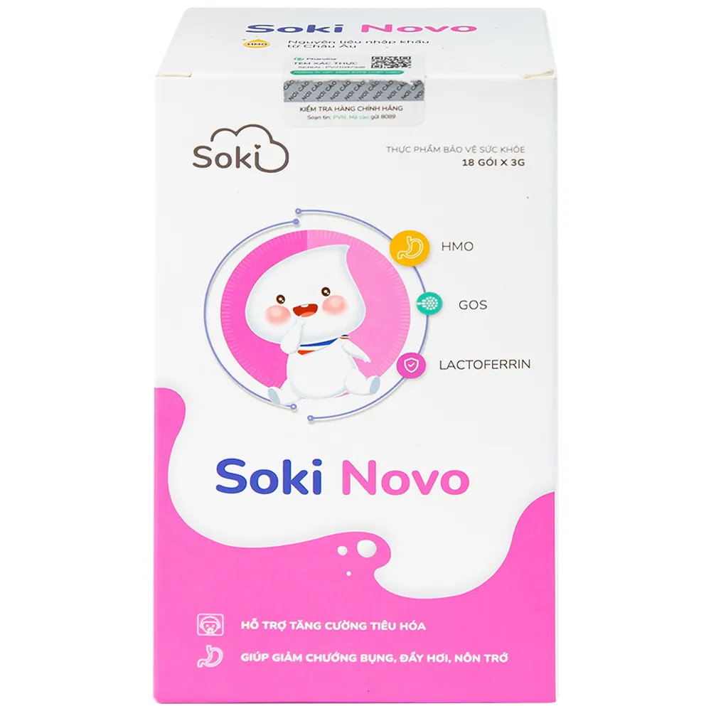SOKI NOVO GIẢM NÔN TRỚ 18 GÓI X 3G 11
