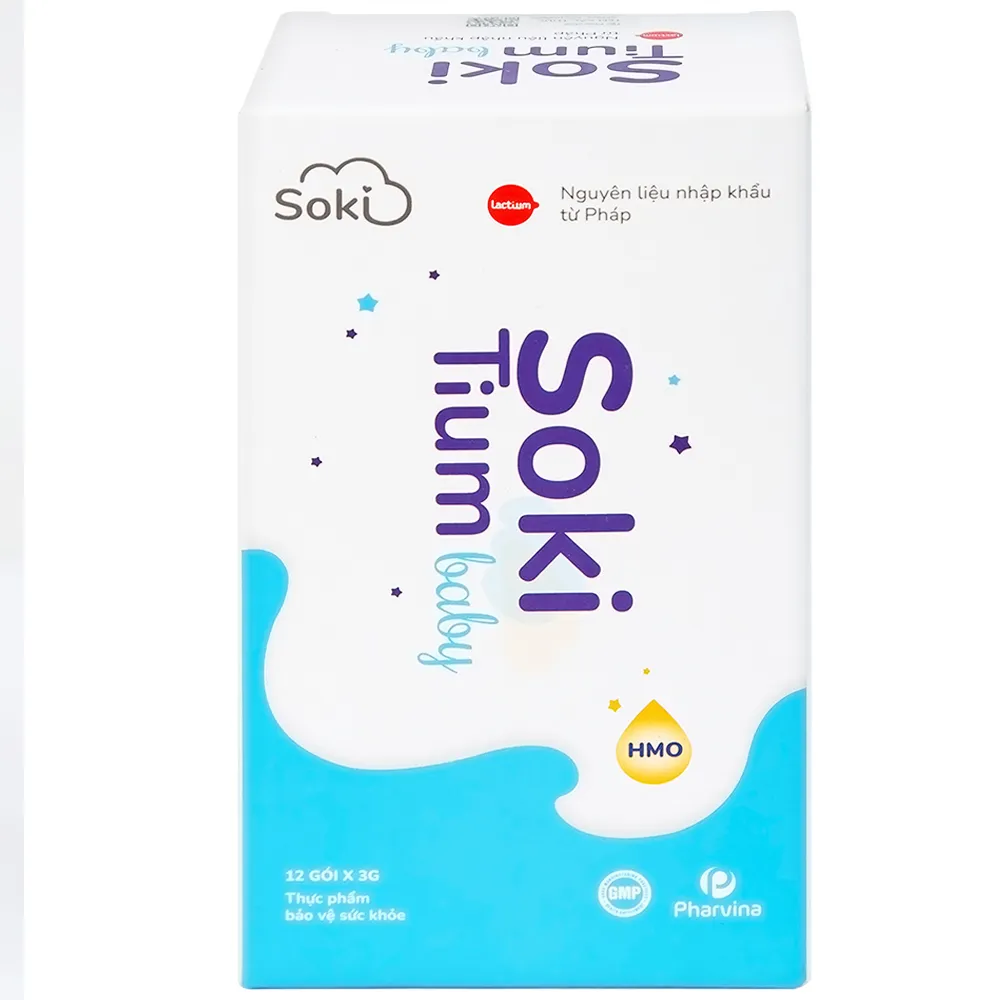 SOKI TIUM BABY GIÚP NGỦ NGON, ÊM BỤNG 12 GÓI X 3G 9