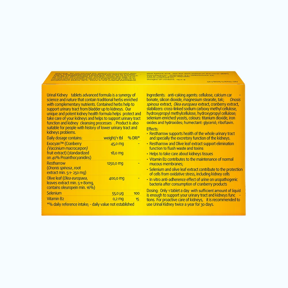 Stada Urinal Kidney tăng cường đào thải qua đường tiết niệu (Hộp 20 viên) 3