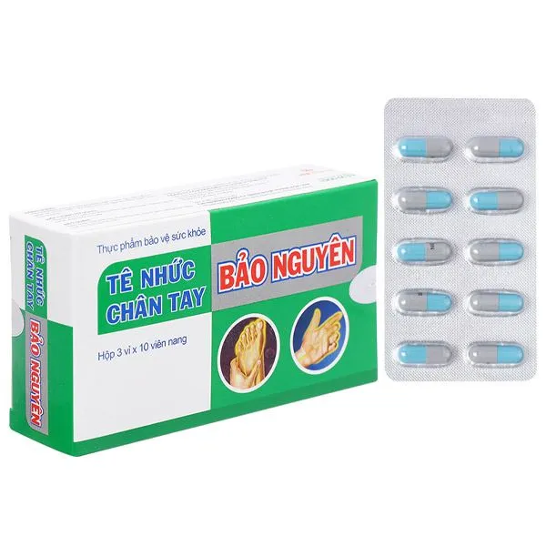 Thực phẩm bảo vệ sức khoẻ: Tê nhức chân tay Bảo Nguyên