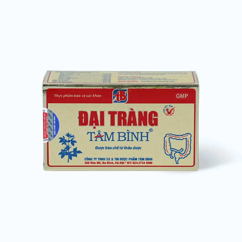 Tâm Bình Đại Tràng (60 viên) hỗ trợ viêm đại tràng, tiêu hóa