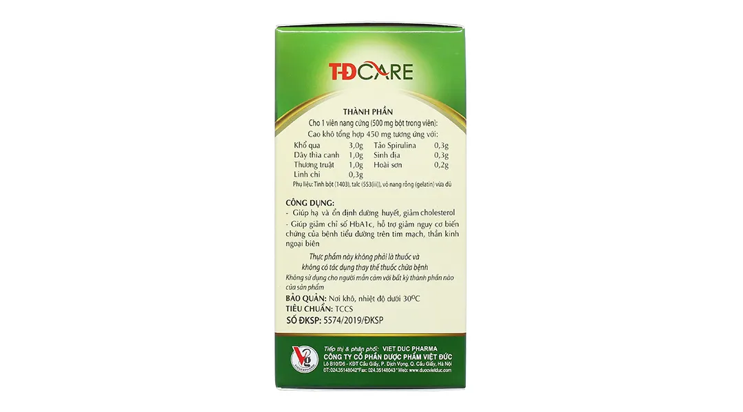 Td Care lọ 60 viên 4