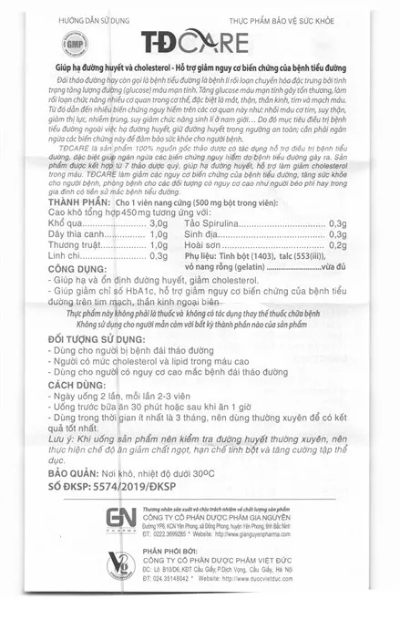 Td Care lọ 60 viên 7