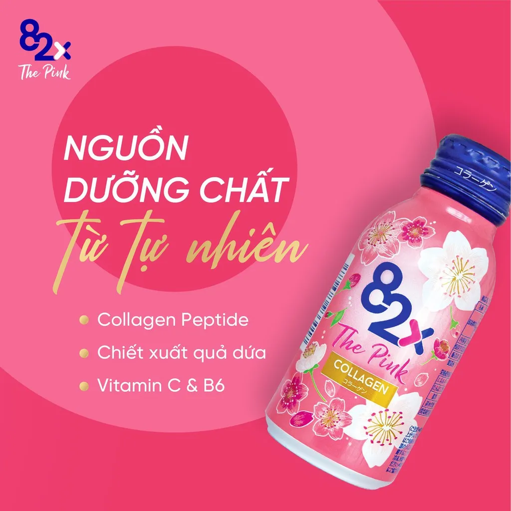 Thực Phẩm Bảo Vệ Sức Khỏe 82X The Pink Collagen 4
