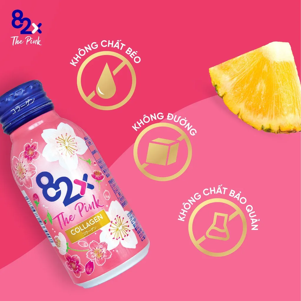 Thực Phẩm Bảo Vệ Sức Khỏe 82X The Pink Collagen 5