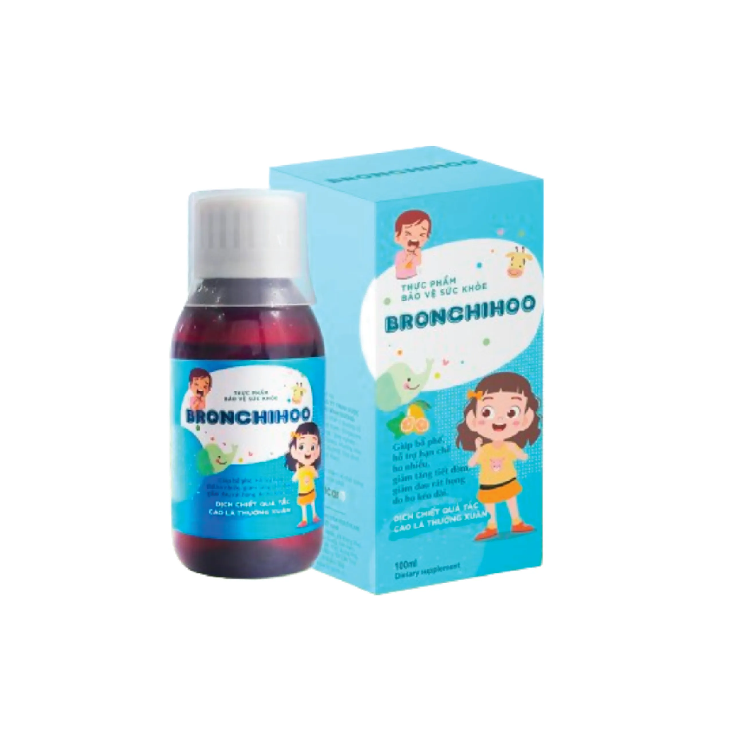 Thực phẩm bảo vệ sức khỏe BRONCHIHOO (chai 100ml )