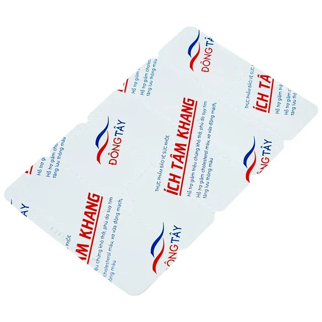 Thực phẩm bảo vệ sức khỏe Ích Tâm Khang (180 viên) 3