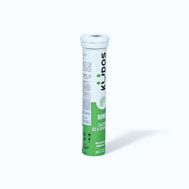 Thực phẩm bảo vệ sức khỏe: KUDOS BONE HEALTH CALCIUM D3 & VITAMIN K2 hương cam 2