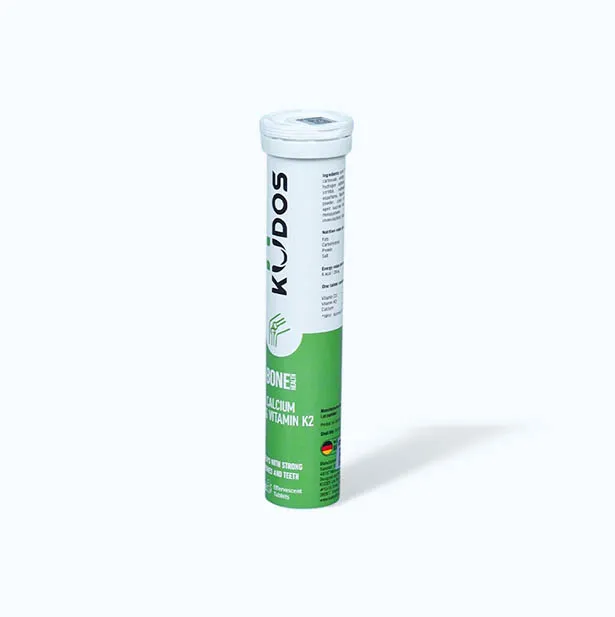 Thực phẩm bảo vệ sức khỏe: KUDOS BONE HEALTH CALCIUM D3 & VITAMIN K2 hương cam 3