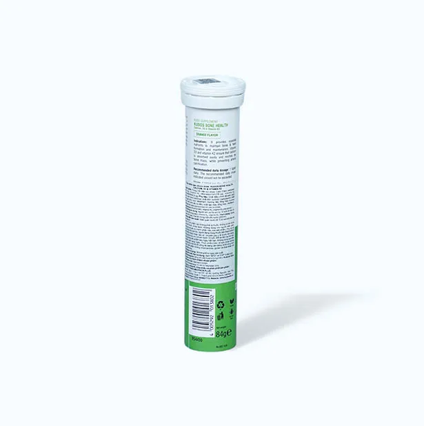 Thực phẩm bảo vệ sức khỏe: KUDOS BONE HEALTH CALCIUM D3 & VITAMIN K2 hương cam 4