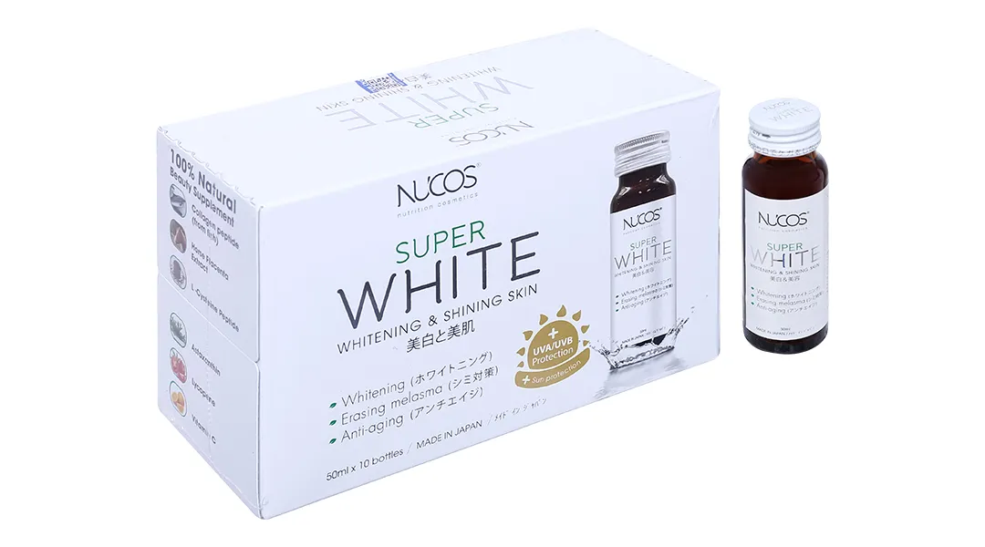 Thực phẩm bảo vệ sức khỏe: Nucos Super White 2