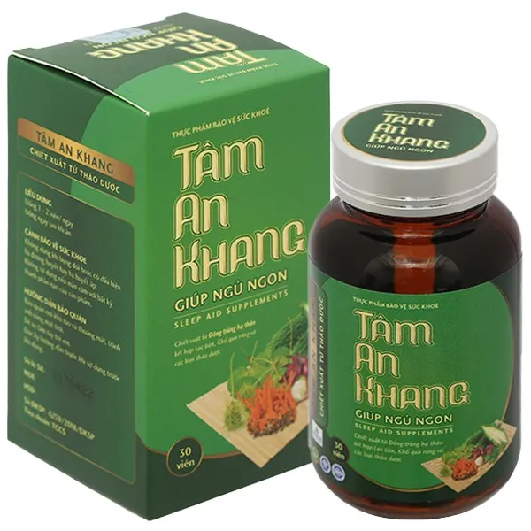 Thực phẩm bảo vệ sức khỏe: Tâm An Khang