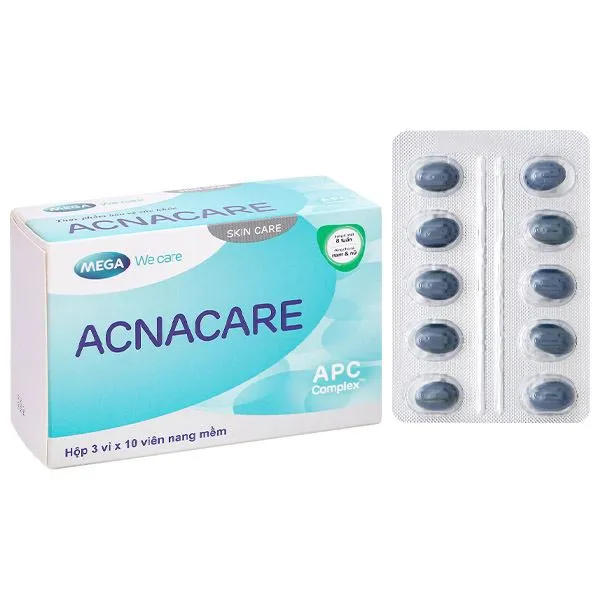 Thực phẩm bảo vệ sức khỏe Acnacare (30 viên)
