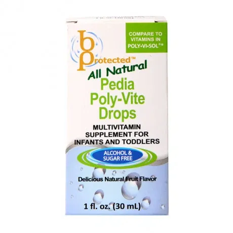 Thực phẩm bảo vệ sức khỏe All Natural Pedia Poly Vite Drops - Vitamin tổng hợp cho trẻ em (30ml) 4