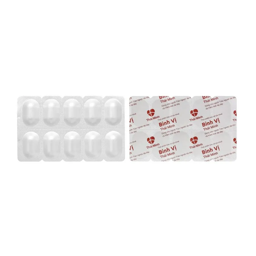Thực phẩm bảo vệ sức khỏe Bình Vị Thái Minh (20 Viên) 8