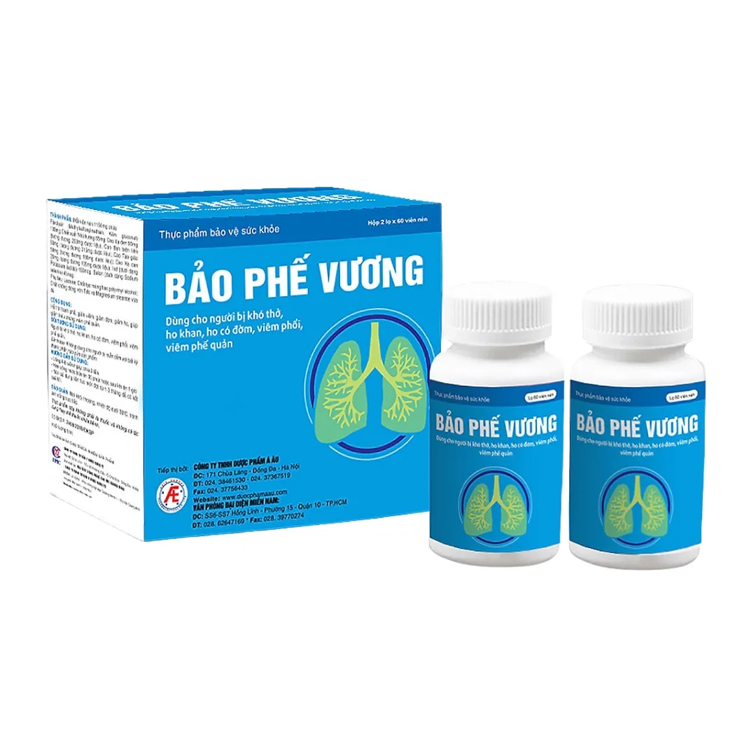 Thực phẩm bảo vệ sức khỏe Bảo Phế Vương (120 viên) 2