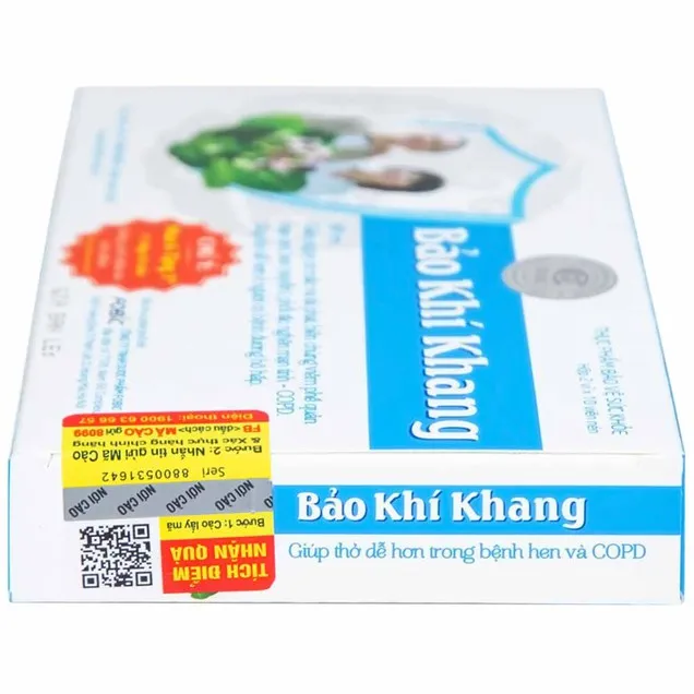 Thực phẩm bảo vệ sức khỏe Bảo Khí Khang (20 viên) 3