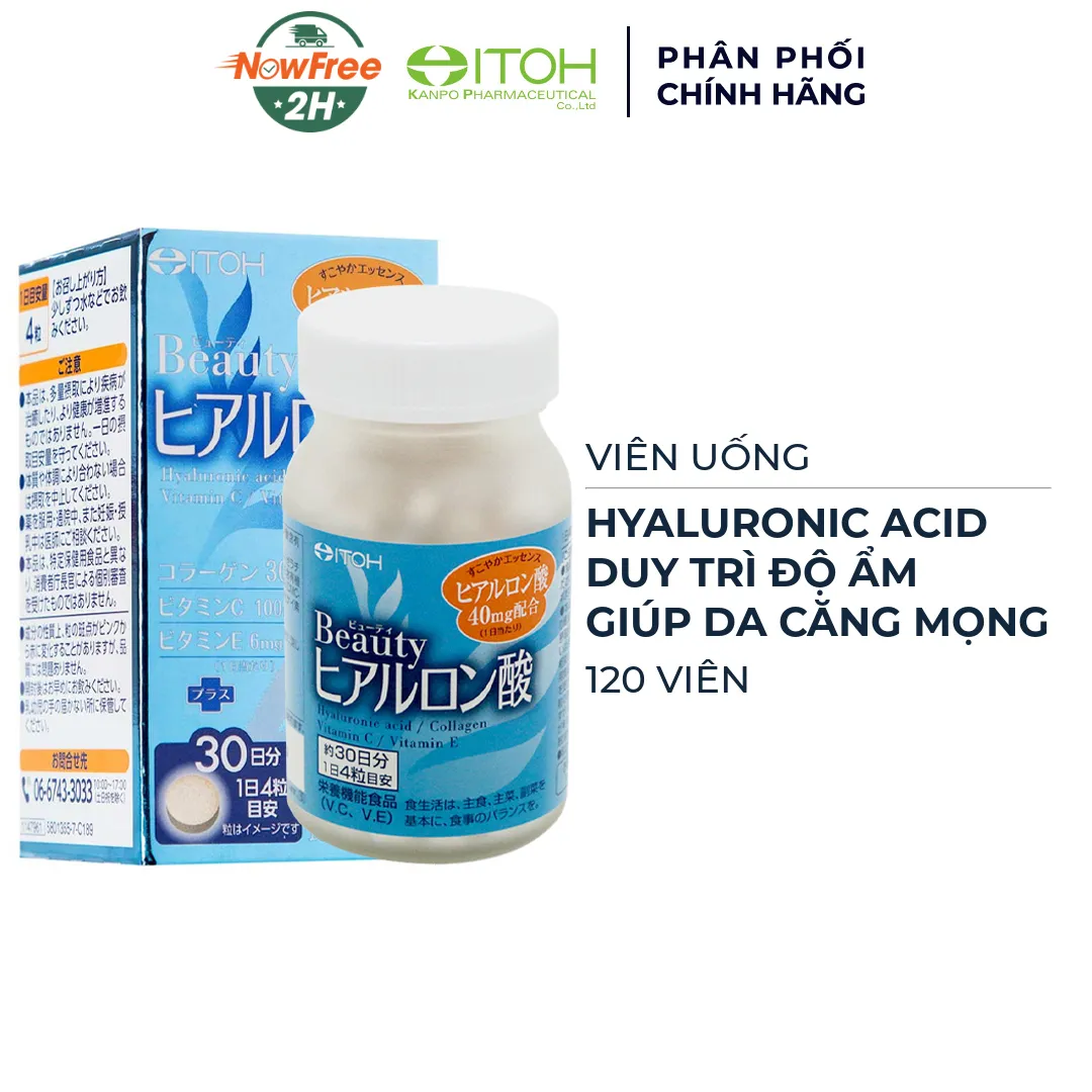 Thực Phẩm Bảo Vệ Sức Khỏe Beauty Hyaluronic Acid 250mg