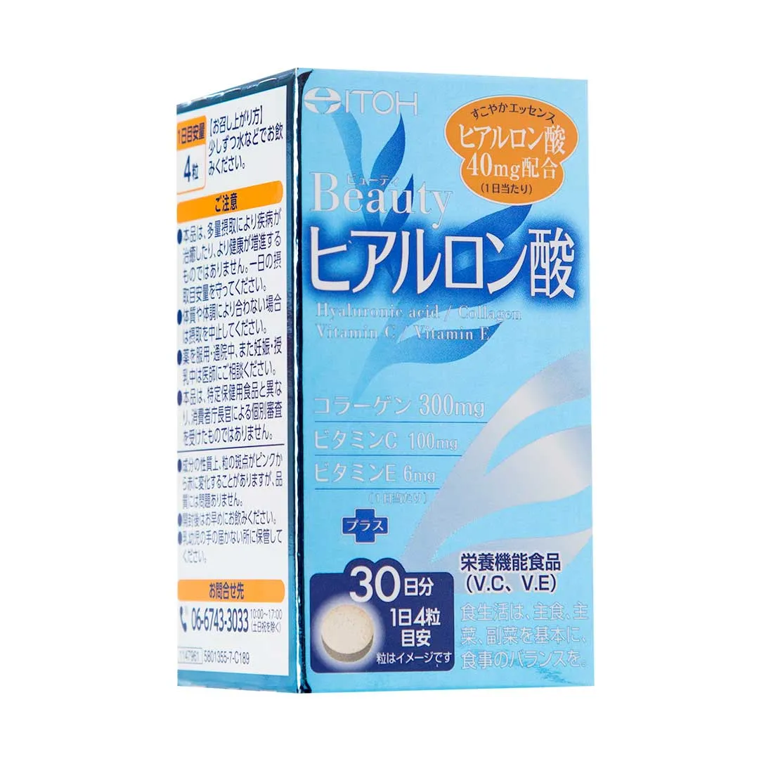 Thực Phẩm Bảo Vệ Sức Khỏe Beauty Hyaluronic Acid 250mg 5