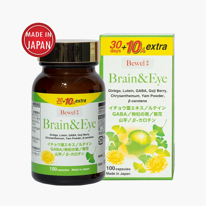 Thực phẩm bảo vệ sức khỏe Bewel Brain & Eye (100 viên) 2
