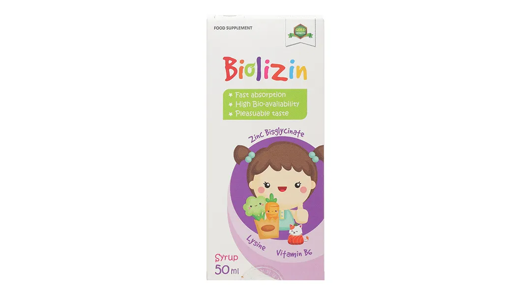 Thực phẩm bảo vệ sức khỏe Biolizin chai 50ml 3