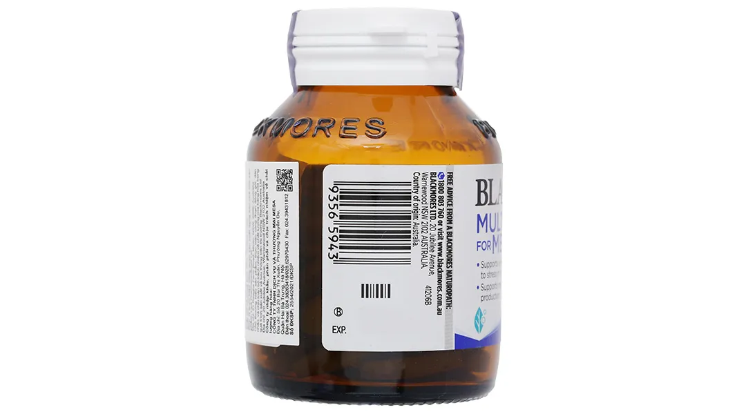 Thực phẩm bảo vệ sức khỏe Blackmores Multivitamin For Men 3
