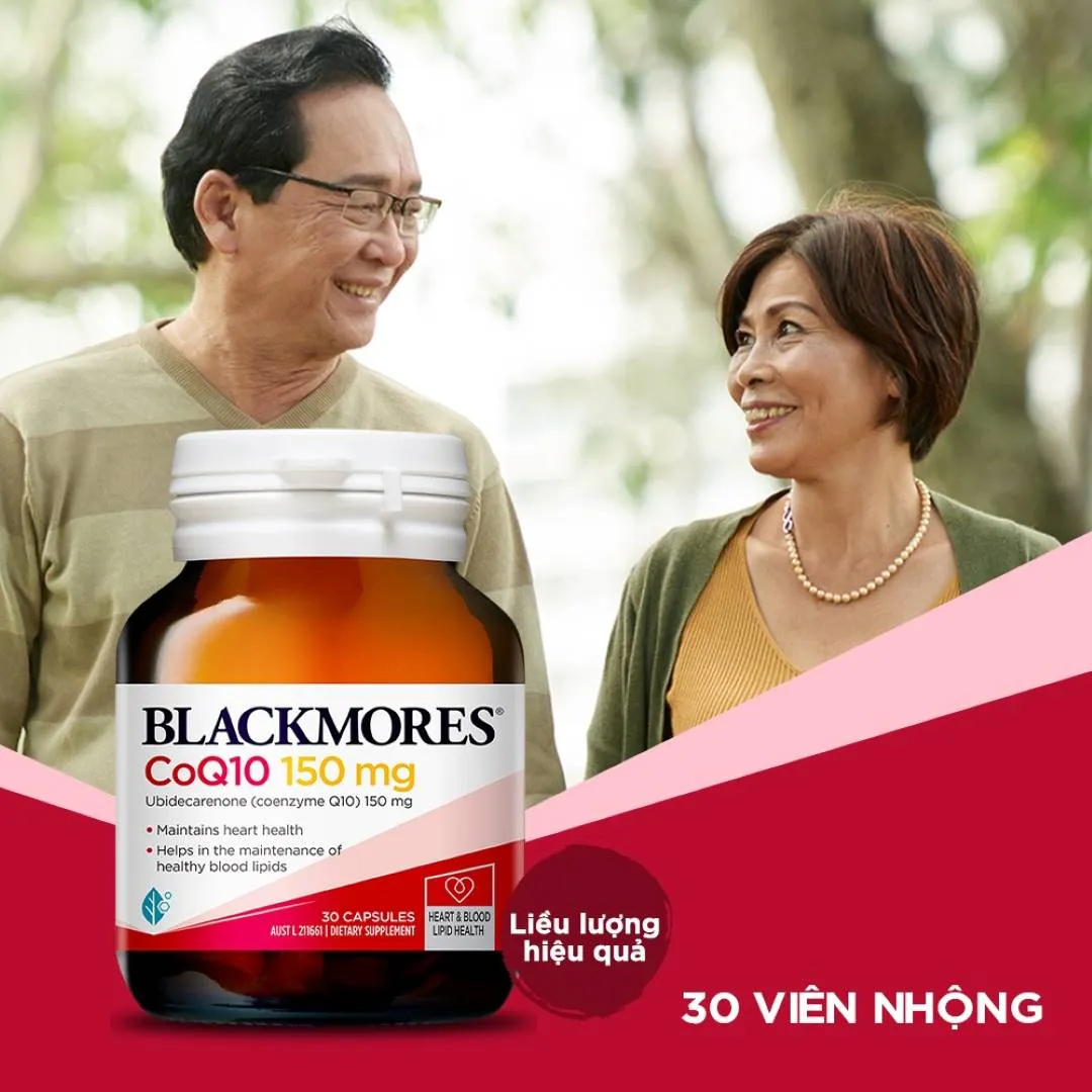Thực Phẩm Bảo Vệ Sức Khỏe Blackmores Coq10 150mg 4