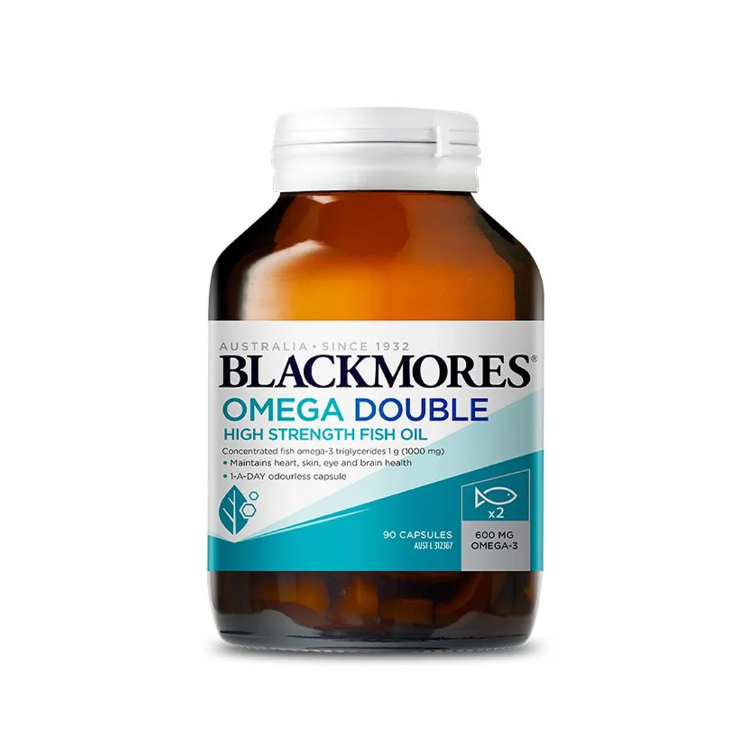 Thực phẩm bảo vệ sức khỏe Blackmores Omega Double High Strength Fish Oil (90 viên) 3