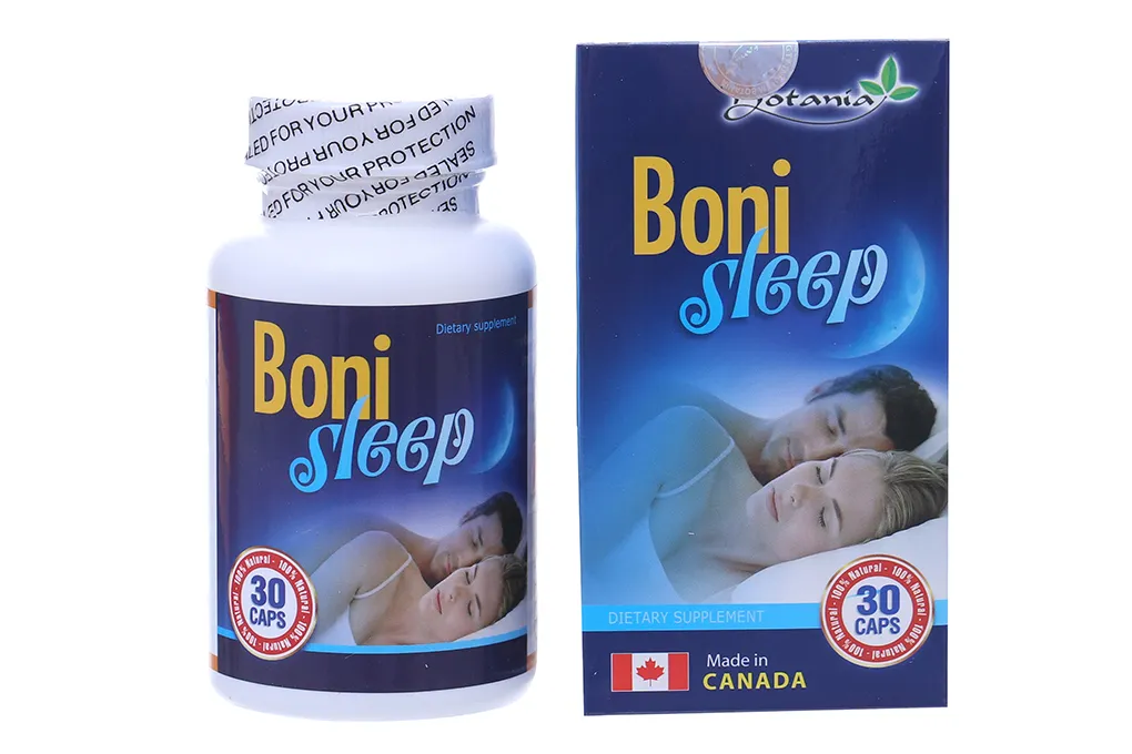 Thực phẩm bảo vệ sức khỏe BoniSleep+ 2