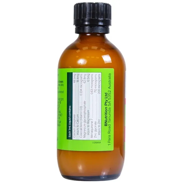 Thực phẩm bảo vệ sức khỏe Brauer Baby & Kids Liquid Calcium with Magnesium & Zinc (200ml) 3