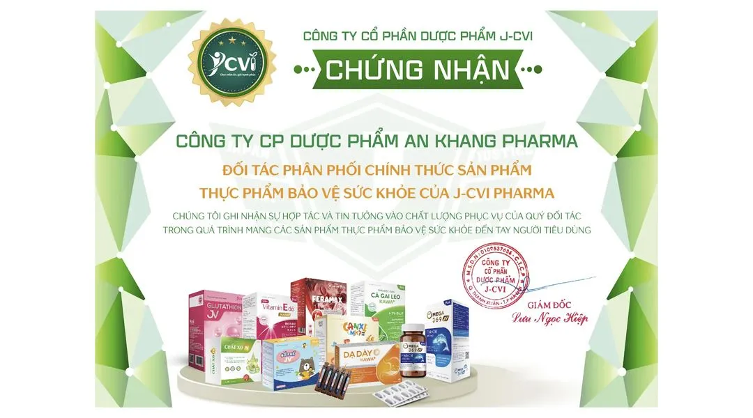 Thực phẩm bảo vệ sức khỏe Chất Xơ Jv 10Ml Hộp 20 ống 6