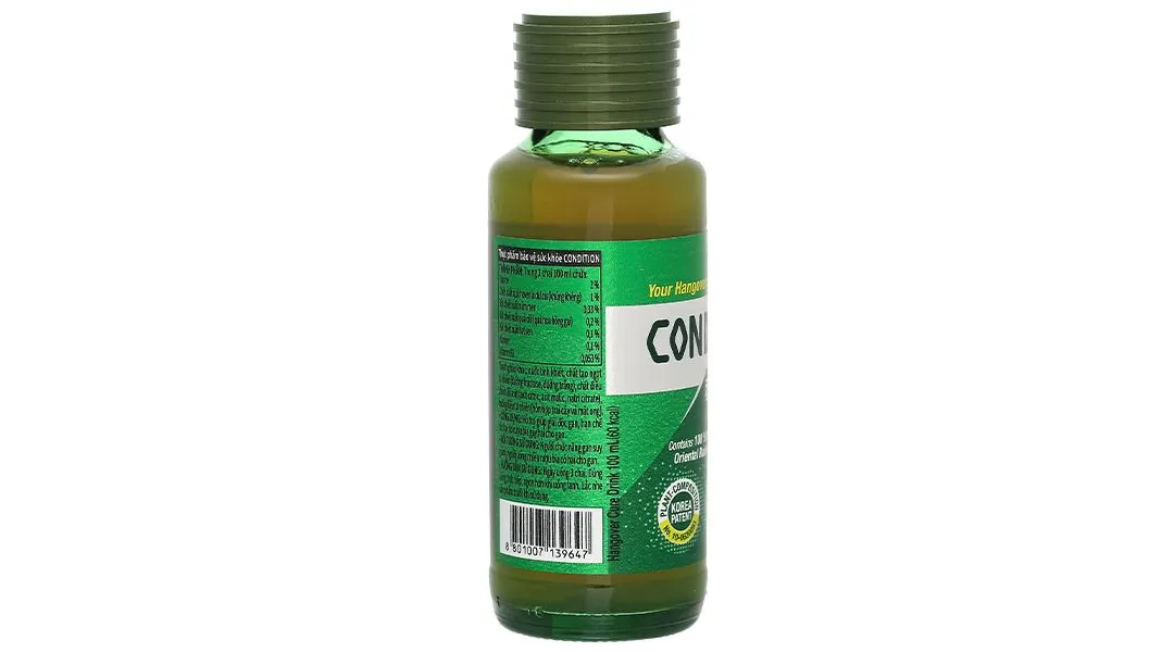 Thực phẩm bảo vệ sức khỏe Condition hỗ trợ giải độc gan, giải rượu hộp 10 chai x 100ml 8