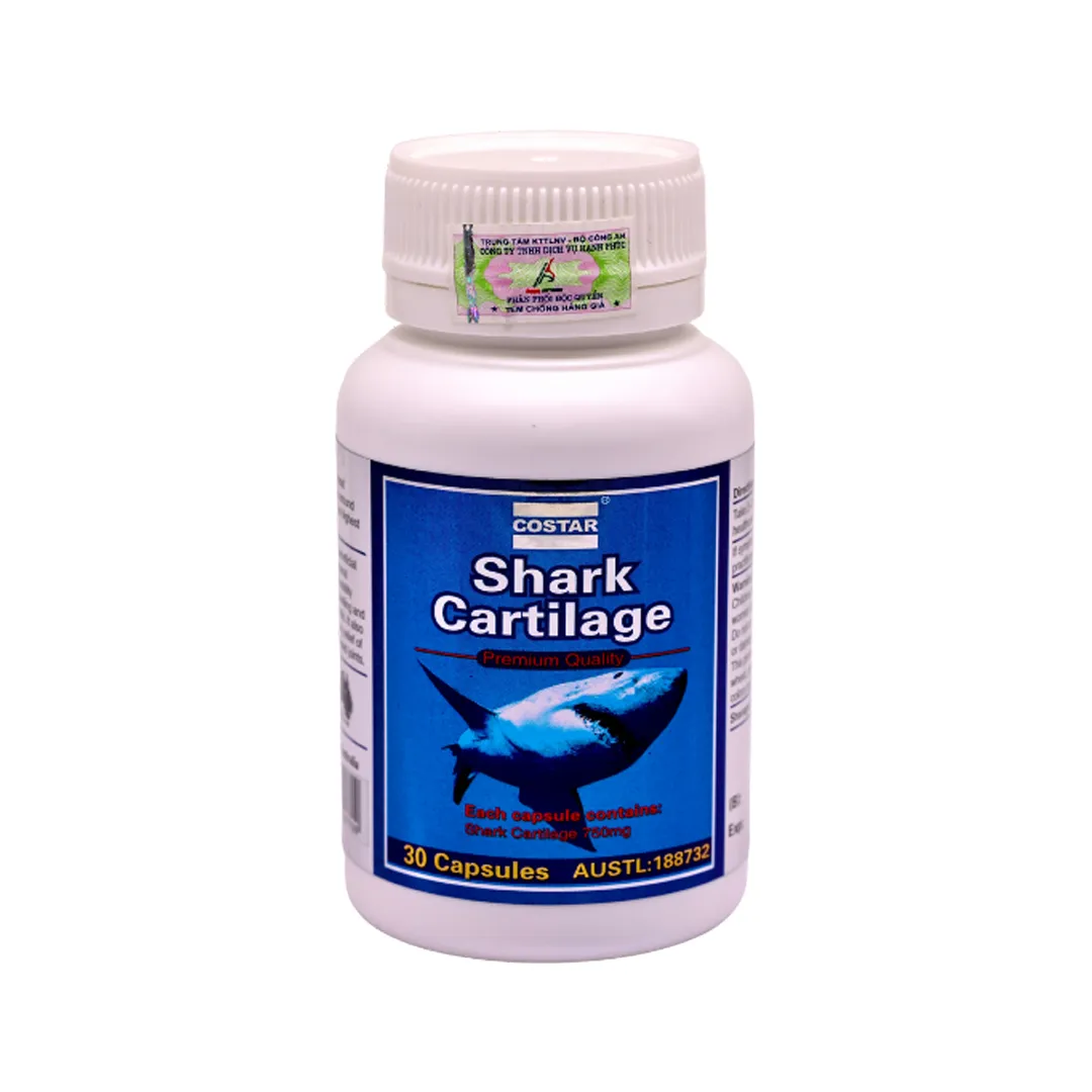 Thực Phẩm Bảo Vệ Sức Khỏe Costar Shark Cartilage 750mg 4