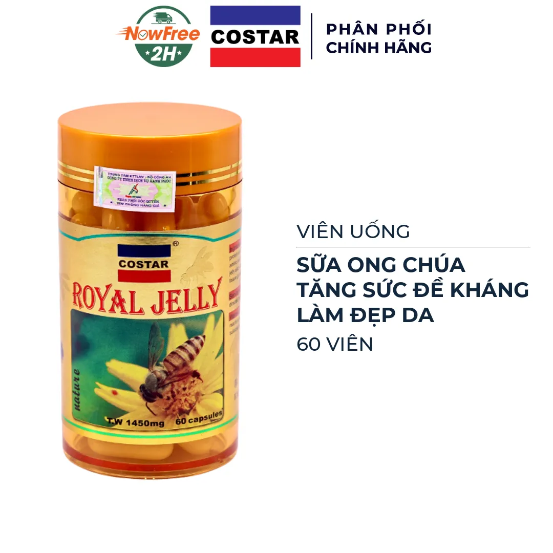Thực Phẩm Bảo Vệ Sức Khỏe Costar Royal Jelly