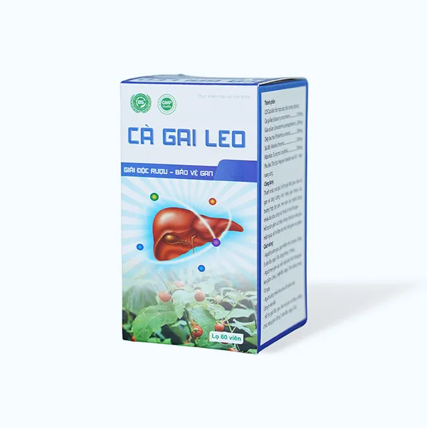 Thực phẩm bảo vệ sức khỏe Dược Nam cà gai leo (Hộp 60 viên) hỗ trợ giải độc gan 2