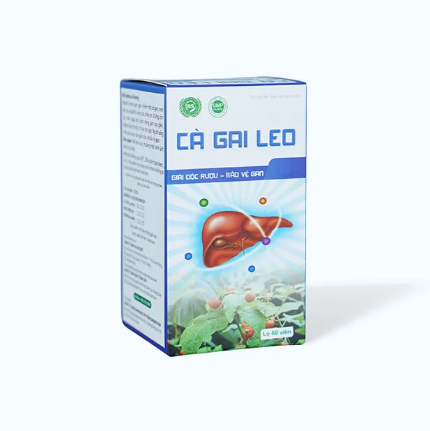 Thực phẩm bảo vệ sức khỏe Dược Nam cà gai leo (Hộp 60 viên) hỗ trợ giải độc gan 3