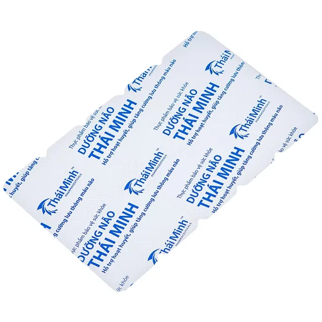 Thực phẩm bảo vệ sức khỏe Dưỡng Não Thái Minh (20 viên) 3